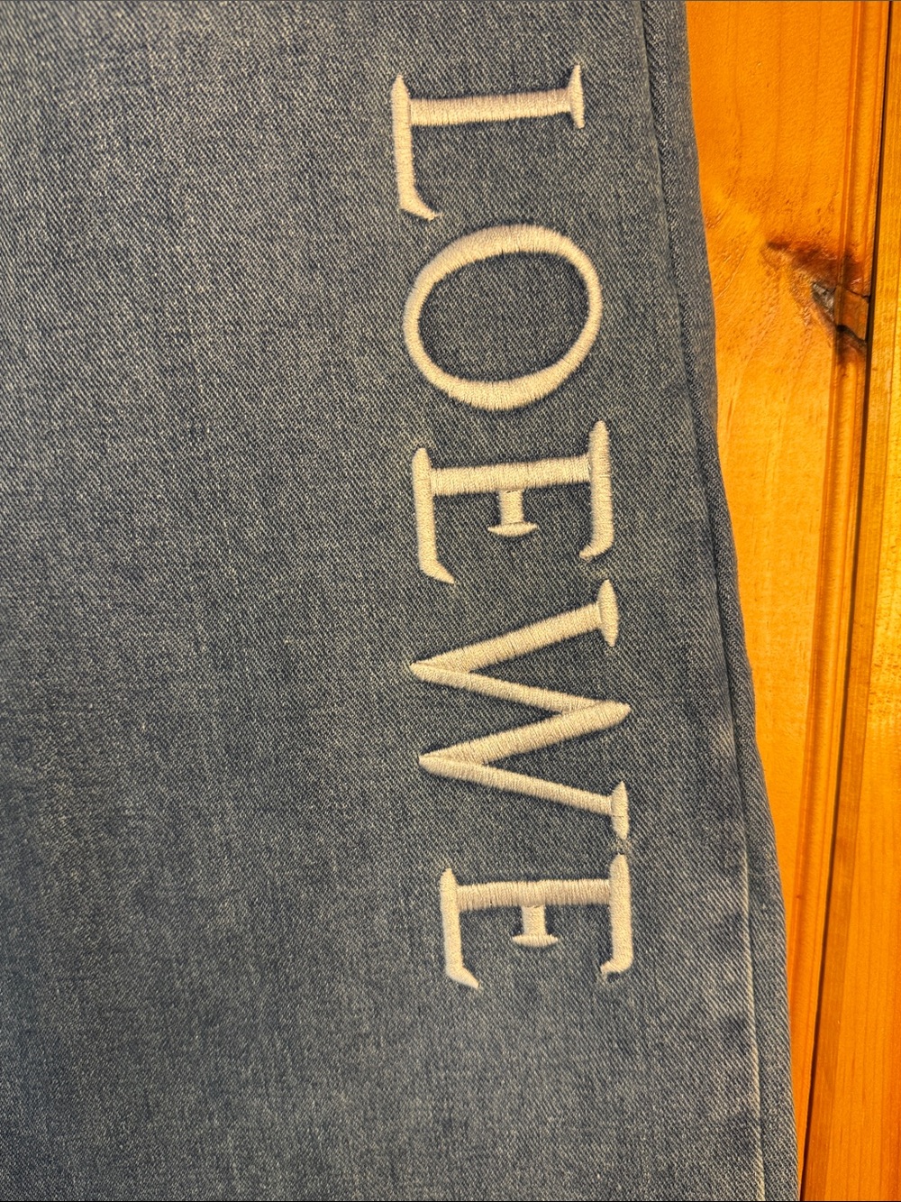 Loewe Anagram Baggy Wide-Leg Jeans - Picture 5 of 14